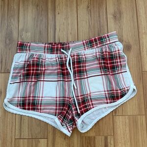 PJ Salvage Plaid Lounge shorts